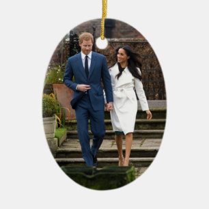 Prince Harry Meghan Markle Royal Wedding Keramik Ornament