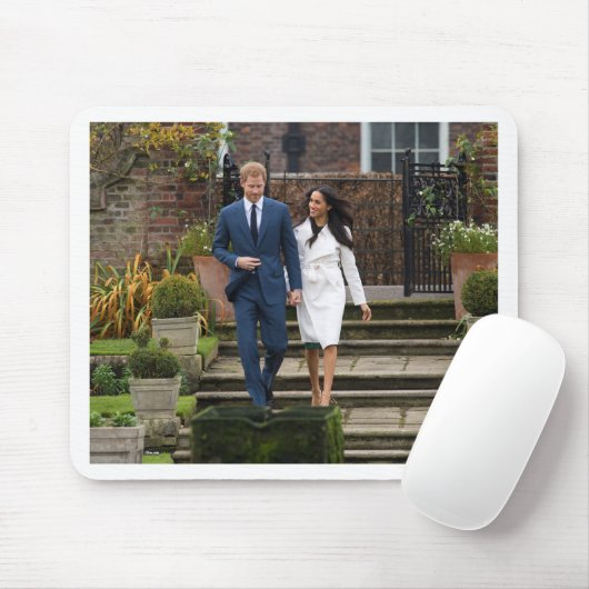 Prince Harry Meghan Markle Royal Wedding Mousepad (Mit Mouse)