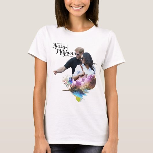 Prince Harry & Meghan Markle T-Shirt (Vorderseite)