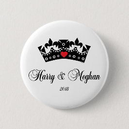 Prince Harry & Meghan Royal Wedding 2018 Button