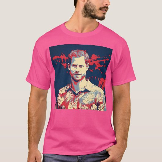 Prince Harry T-Shirt (Vorderseite)