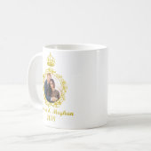 Prince Harry und Meghan Markle Kaffeetasse (Vorderseite Links)