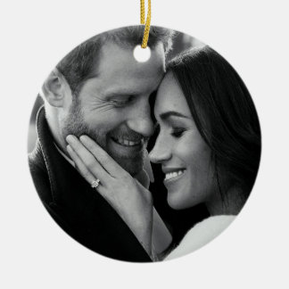 Prince Harry und Meghan Markle Keramik Ornament
