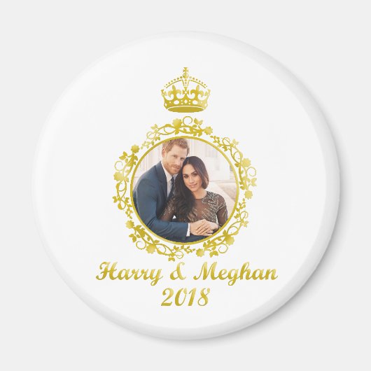 Prince Harry und Meghan Markle Magnet (Vorne)
