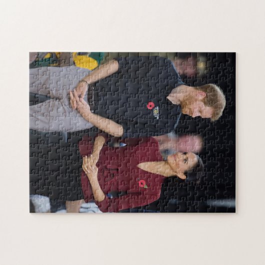 Prince Harry und Meghan Markle Puzzle (Horizontal)