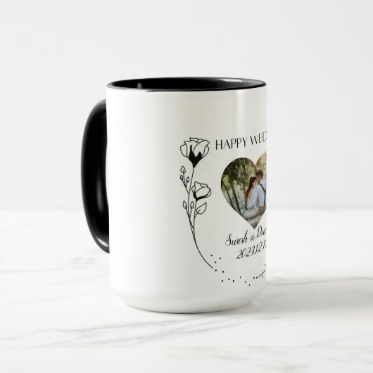 Prince Harry und Meghan Markle Royal Wedding Coffe Tasse (Vorderseite Links)