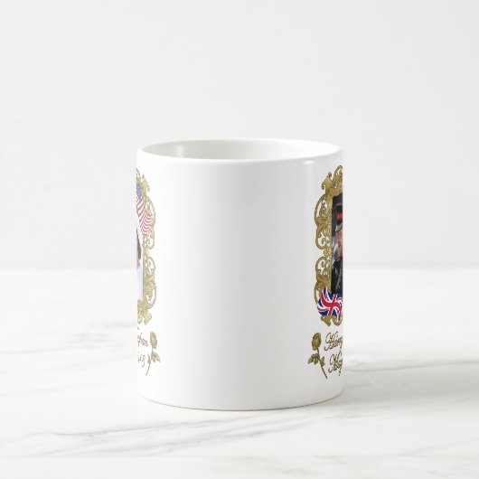 Prince Harry und Meghan Markle Royal Wedding Kaffeetasse (Mittel)