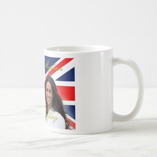 Prince Harry und Meghan Markle Royal Wedding Kaffeetasse (Rechts)