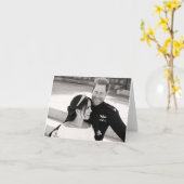 Prince Harry und Meghan Markle Royal Wedding Karte (Gelbe Blume)