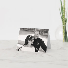 Prince Harry und Meghan Markle Royal Wedding Karte