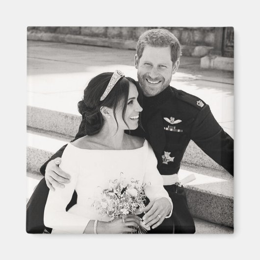 Prince Harry und Meghan Markle Royal Wedding Magnet (Vorne)