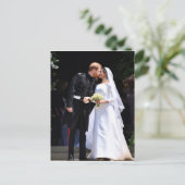 Prince Harry und Meghan Markle Royal Wedding Postkarte (Stehend Vorderseite)