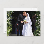 Prince Harry und Meghan Markle Royal Wedding Postkarte (Vorne/Hinten)