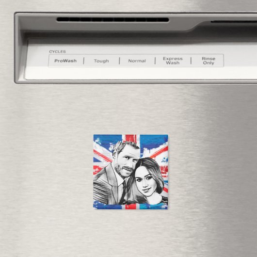 Prince Harry Verlobung Magnet (In Situ (Geschirrspüler))
