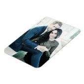 Prince Harry Verlobung Portrait stilisiert Magnet (Linke Seite)