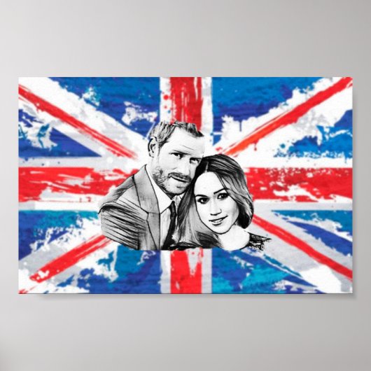 Prince Harry Verlobung Poster (Vorne)