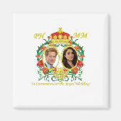 PRINCE HARRY WEDD WAPPEN MAGNET (Vorne)