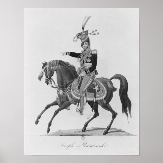 Prince Jozef Antoni Poniatowski Poster (Vorne)