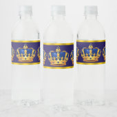 Prince King Crown Water Bottle Labels Wasserflaschenetikett (Flaschen)