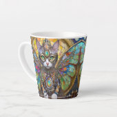 Prince Kitty Cat of the Butterfly Wing Brigade Milchtasse (Linke Ecke)