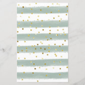 Prince Lion Greenery Floral Gebete für Baby (Rückseite)