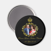 Prince Louis Arthur Charles Magnet (Vorderseite/Rückseite)
