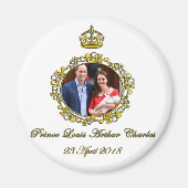 Prince Louis Arthur Charles Magnet (Vorne)