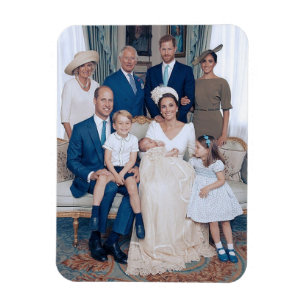 Prince Louis Christening July 2018 stylized Magnet