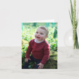 Prince Louis feiert 1. Geburtstag Karte