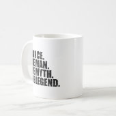 Prince name, Prince The Man The Myth The Legend Kaffeetasse (Vorderseite Links)