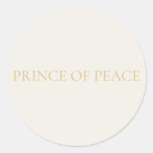 Prince of Peace Sticker #2 (Vorderseite)