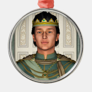 Prince Ornament Aus Metall
