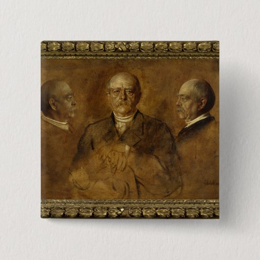 Prince Otto Von Bismarck, 1884 Button (Vorderseite)