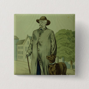 Prince Otto Von Bismarck in Friedrichsruh Button