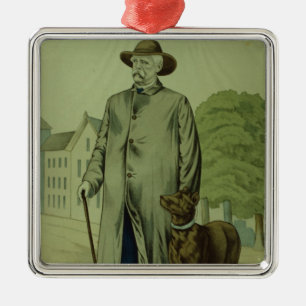 Prince Otto Von Bismarck in Friedrichsruh Silbernes Ornament