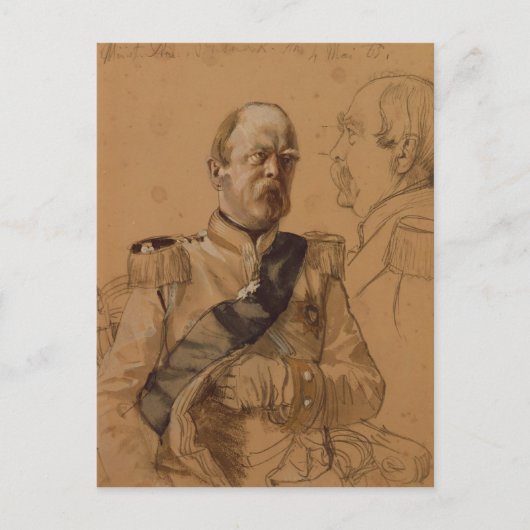 Prince Otto von Bismarck Postkarte (Vorderseite)