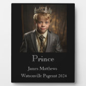 Prince Pageant Plaque Fotoplatte (Vorderseite)