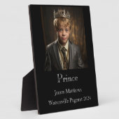 Prince Pageant Plaque Fotoplatte (Seite)