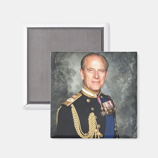 Prince Philip Magnet (Vorderseite/Rückseite)