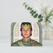 Prince Postkarte (Stehend Vorderseite)