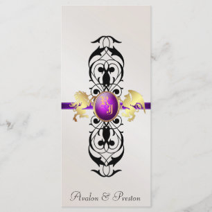 Prince & Princess Lila Jewel Wedding Programm