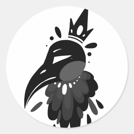 Prince Raven Stickers (Vorderseite)