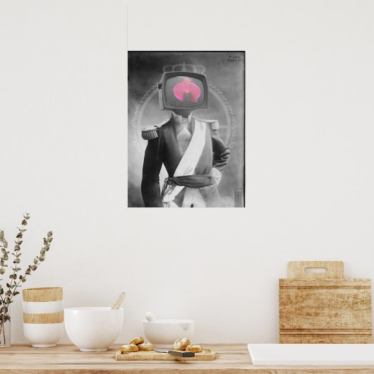 Prince Roboter IV Poster (Küche)