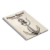 Prince Rupert, Britisches Kolumbien-Nautikposter Notizblock (Rechte Seite)