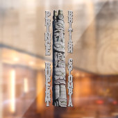 Prince Rupert Decal Canada Totem Pole Window Fensteraufkleber (Blatt 2)