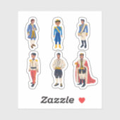 Prince Stickers Aufkleber (Blatt)