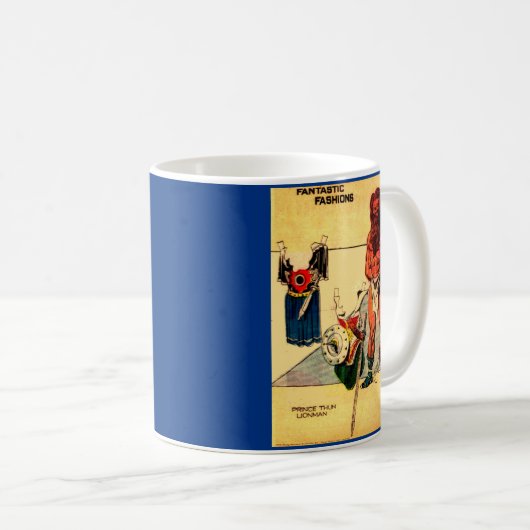 Prince Thun Lion Man Papierpuppe aus den 1930er Ja Kaffeetasse (VorderseiteRechts)