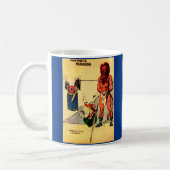 Prince Thun Lion Man Papierpuppe aus den 1930er Ja Kaffeetasse (Links)