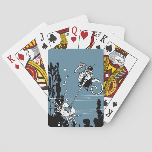 Prince und das Seepferd Spielkarten (Rückseite)
