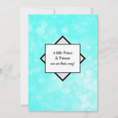 Prince und Princess Twins Baby Dusche Einladung (Rückseite)